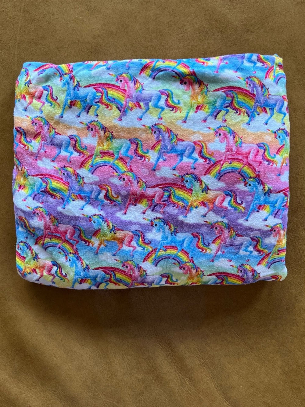 Posh Peanut Fitted Crib Sheet - Lisa Frank Markie Magic